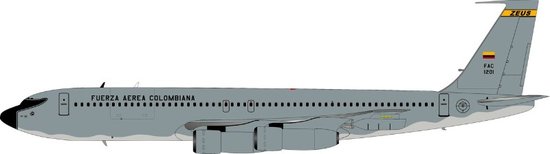 Boeing 707-300  Colombian Air Force with stand